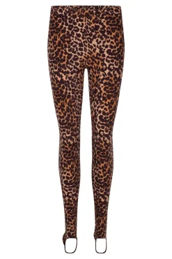 Dames legging bruin