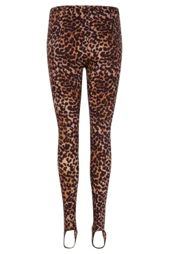 Dames legging bruin