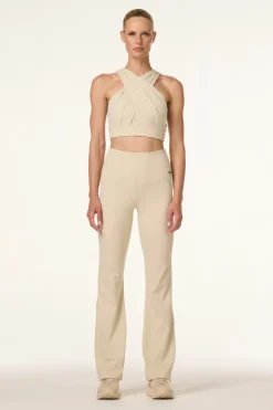 Dames legging bruin