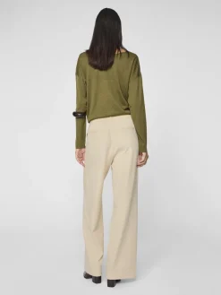 Dames legging bruin