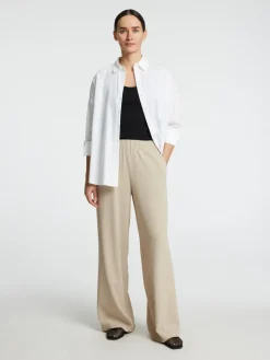 Dames legging ecru