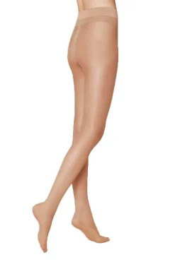 Dames panty bruin
