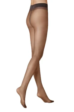 Dames panty grijs