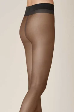 Dames panty zwart