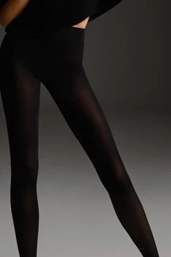 Dames panty zwart