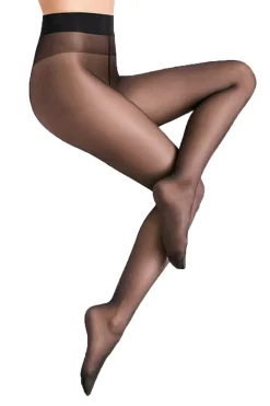 Dames panty zwart