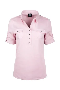 Dames polo blauw
