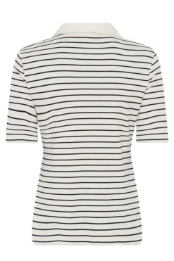 Dames polo blauw