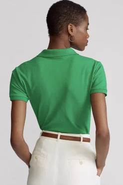 Dames polo groen