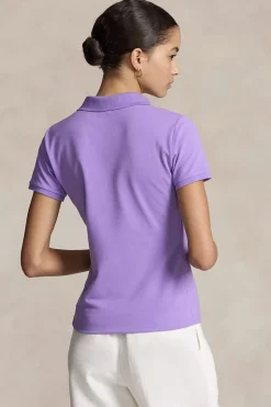 Dames polo paars