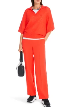 Dames polo rood