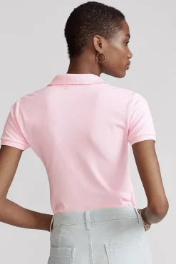 Dames polo rose