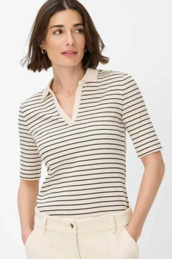 Dames polo zwart