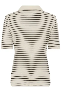 Dames polo zwart