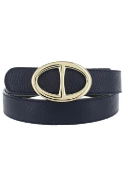 Dames riem blauw