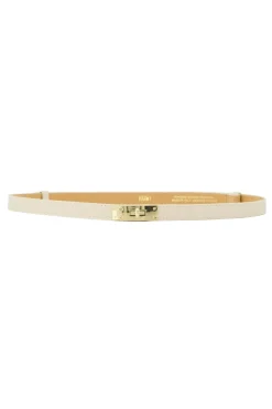 Dames riem ecru