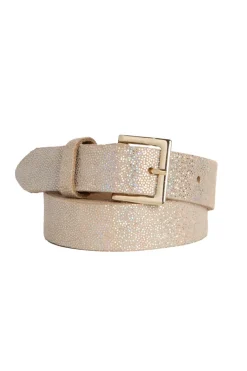 Dames riem zilver