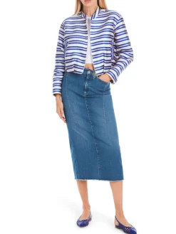 Dames rok blauw