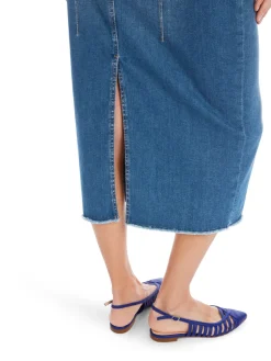 Dames rok blauw