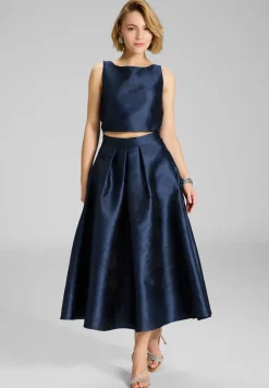Dames rok blauw