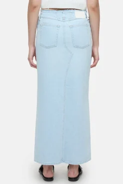 Dames rok blauw