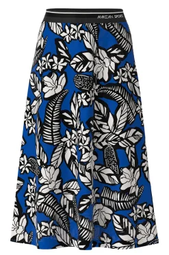 Dames rok blauw