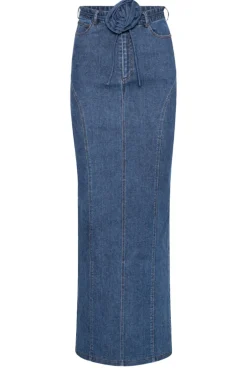 Dames rok blauw