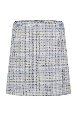 Dames rok blauw