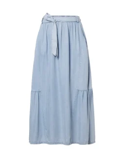 Dames rok blauw