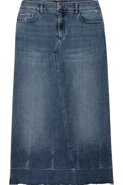Dames rok blauw