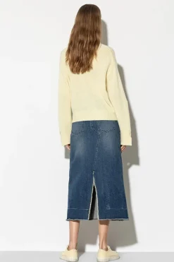Dames rok blauw