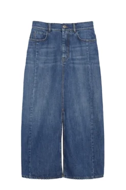 Dames rok blauw