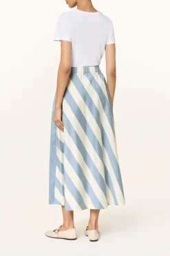Dames rok blauw