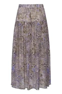 Dames rok blauw