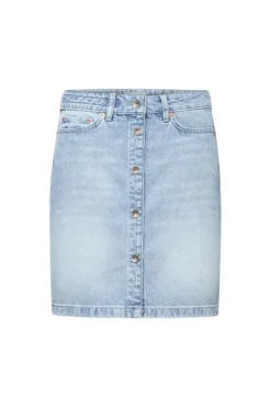 Dames rok blauw