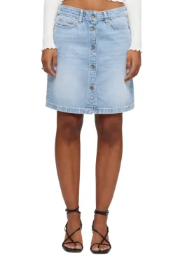 Dames rok blauw