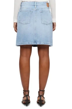 Dames rok blauw