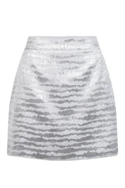 Dames rok zilver