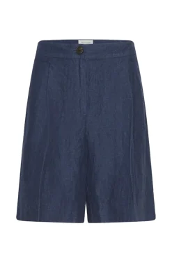 Dames short blauw