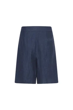 Dames short blauw
