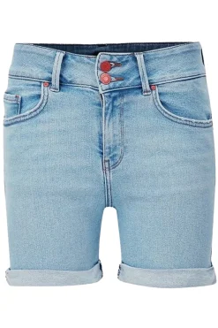 Dames short blauw