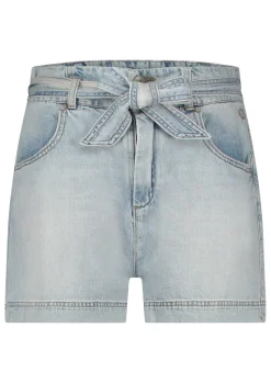 Dames short blauw