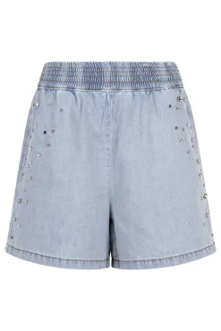 Dames short blauw