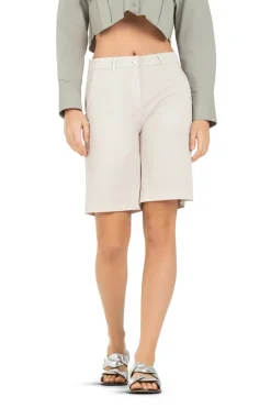 Dames short bruin