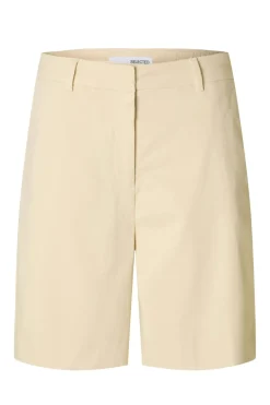 Dames short bruin