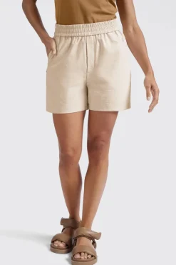 Dames short bruin