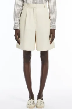 Dames short bruin