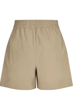 Dames short bruin