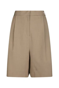 Dames short bruin