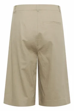 Dames short bruin